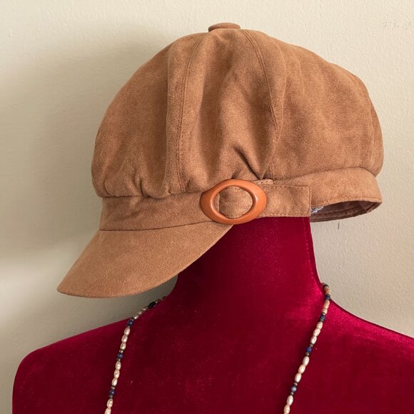 ⭐️HOST PICK⭐️ Faux Suede Retro Hat - Picture 11 of 15